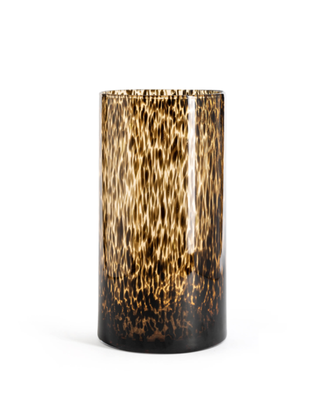 Fidrio Cylinder vase tiger - H38 cm