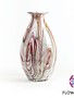 Fidrio Vase Coloured Stripes Drop