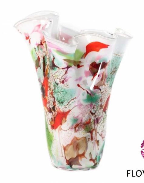Fidrio Wave vase Mixed Colors - H15/ H29/ H33 cm