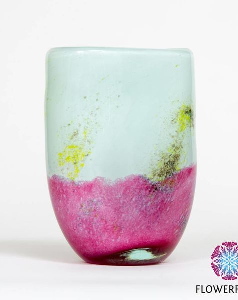 Fidrio Vases Mistique Pink Elips