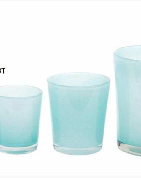 DutZ Conic pale blue vases