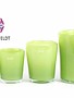 DutZ Conic lime green vases