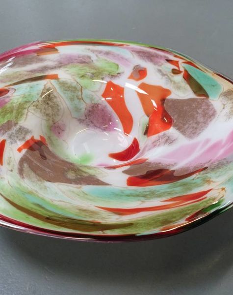 Fidrio Plate Mixed Colors