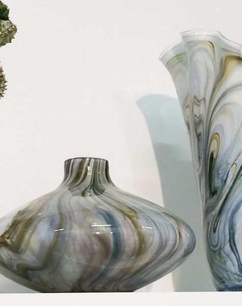 Fidrio Vase Fine Lines Arabica