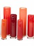 DutZ Zylinder Vasen red orange