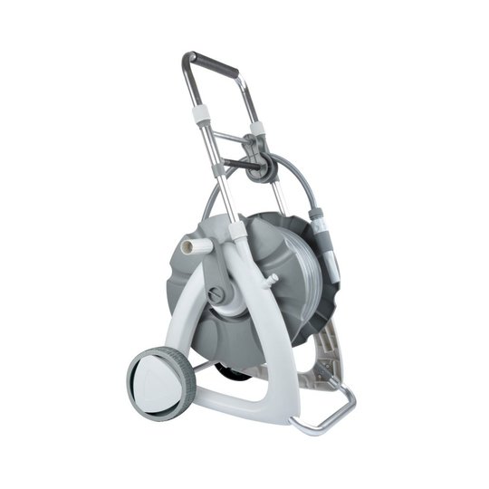 Slanghaspel incl. 25 meter slang en accessoires Slanghaspel incl. 25 meter slang en accessoires