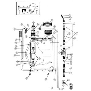 Talen Tools Rugspuit Professioneel  12L - Zuurbestendig