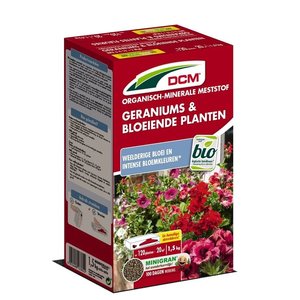 DCM Meststof Geraniums & Bloeiende planten 1,5KG