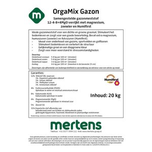 MRS Seeds & Mixtures OrgaMix Gazonmest 20kg NPK