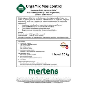 Mertens Orgamix Mos Control | Anti Mos Gazonmest - 20kg