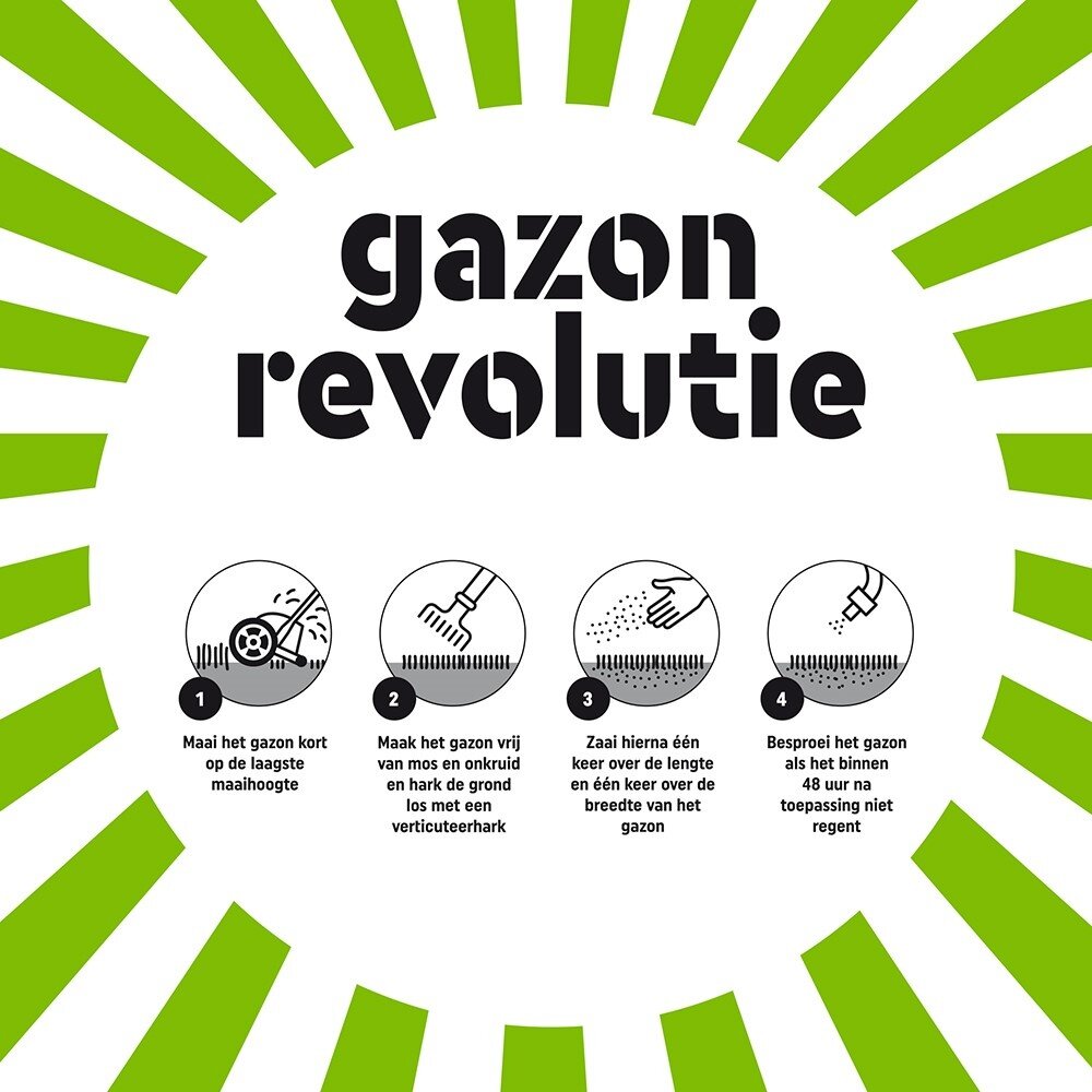 Gazon Revolutie 3-in-1