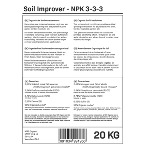 MRS Organix Bodemverbeteraar 20 kg - AlgenExtract
