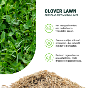 MRS Seeds & Mixtures Clover Lawn - Graszaad met microklaver