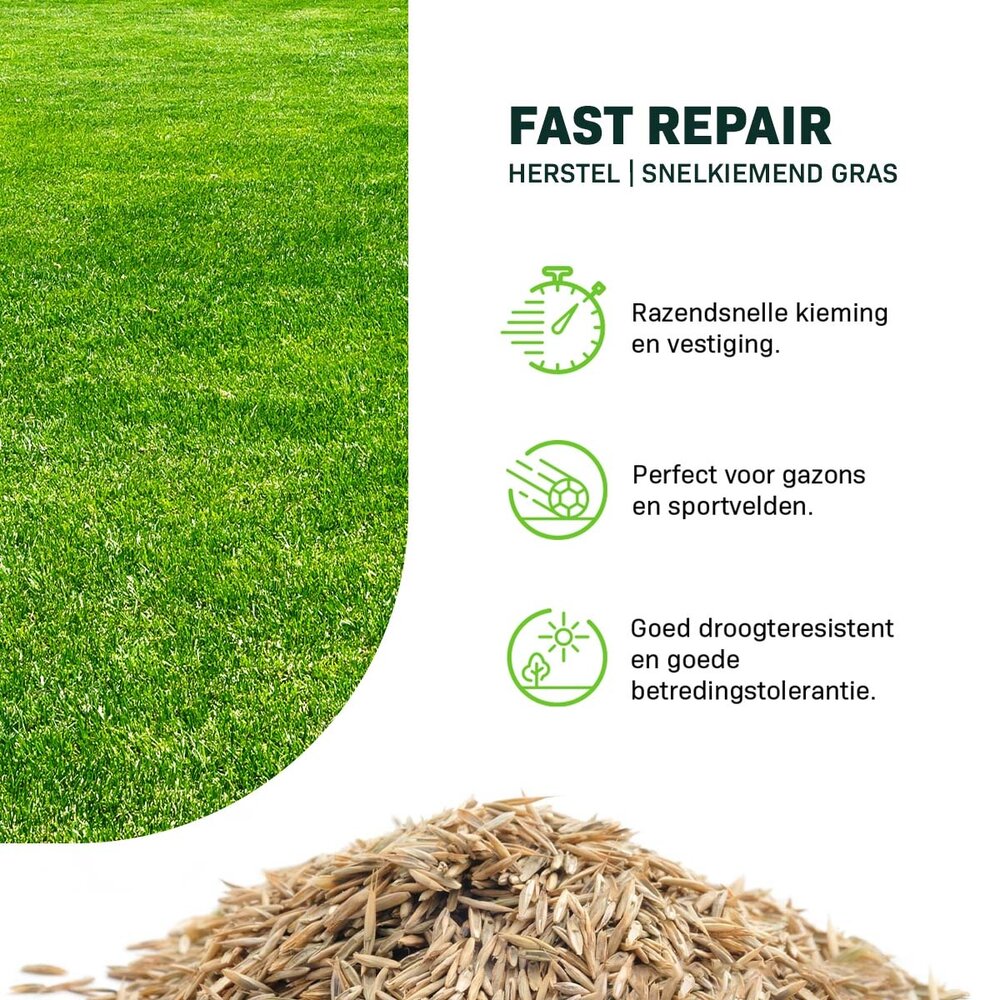 Fast Repair - Herstel | Snelkiemend Gras