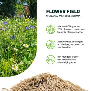 MRS Seeds & Mixtures Flower Field - Graszaad met bloemenmix