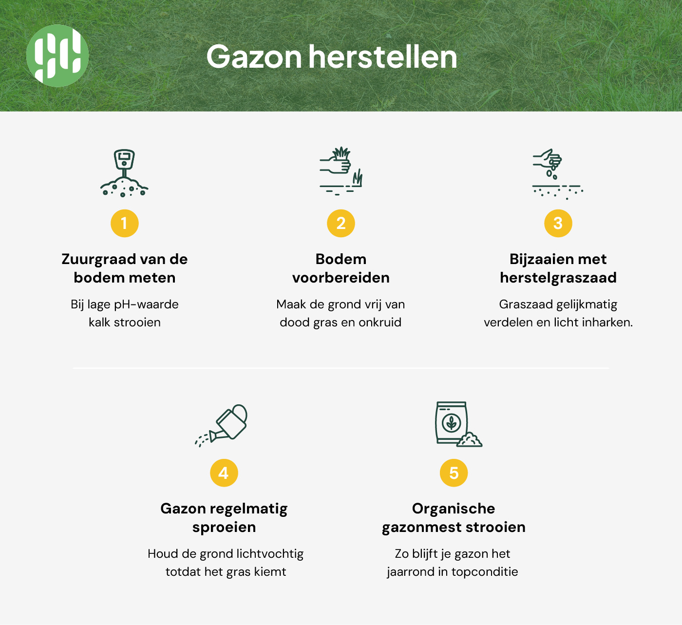 gazon herstellen