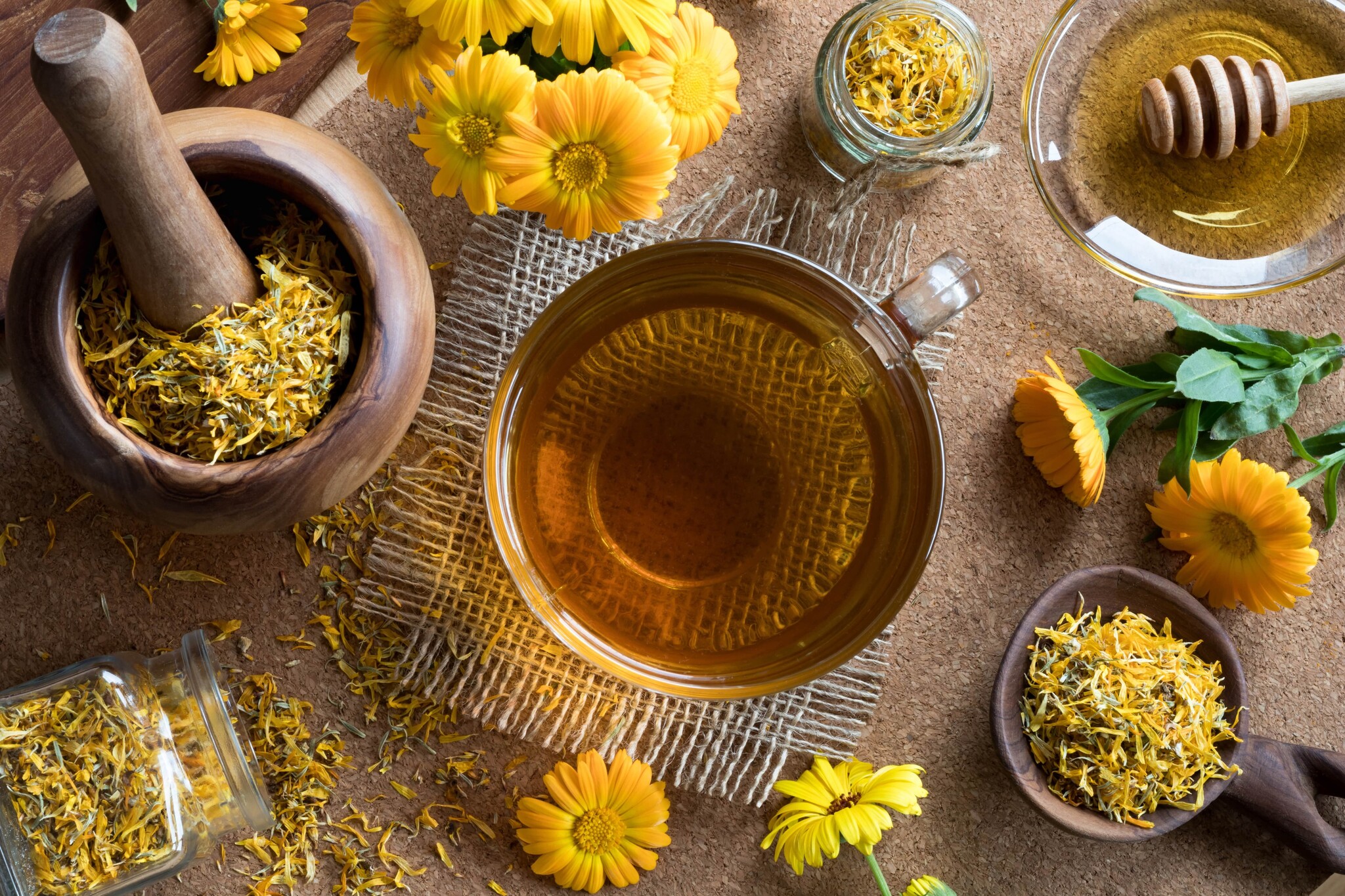 goudsbloem thee