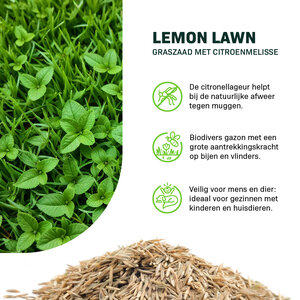 MRS Seeds & Mixtures Lemon Lawn - Graszaad Anti-Muggen Gazon
