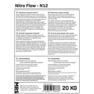 MRS Organix Nitro Flow - Bloedmeel | 20 kg - 400 m²