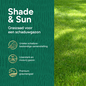 MRS Seeds & Mixtures Shade & Sun Premium - Graszaad schaduwgazon 10KG