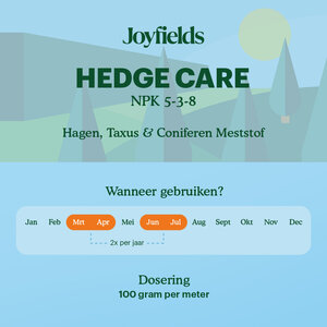 Joyfields Hedge Care – Hagen, Taxus & Coniferen Meststof
