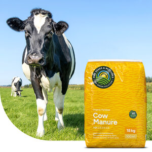 MRS Seeds & Mixtures Cow Manure - Gedroogde koemestkorrels 18 kg