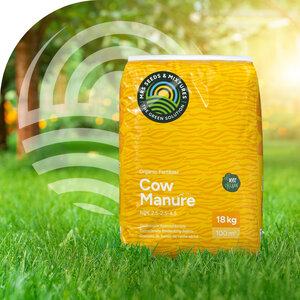 MRS Seeds & Mixtures Cow Manure - Gedroogde koemestkorrels 18 kg