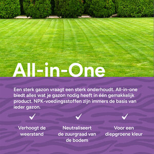 MRS Seeds & Mixtures All-in-One - Gazonmest met kalk | 20KG-500m2