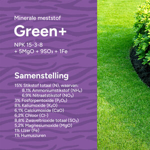 MRS Seeds & Mixtures Green+ Extra Groen & Anti Mos | 20KG-500m2