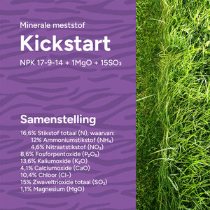 MRS Seeds & Mixtures Kickstart - Gazonmest voorjaar | 20KG-500m2