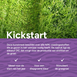 MRS Seeds & Mixtures Kickstart - Gazonmest voorjaar | 20KG-500m2