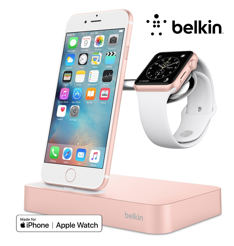 Belkin Valet-oplaaddock voor Apple Watch en iPhone - Dealpatrol