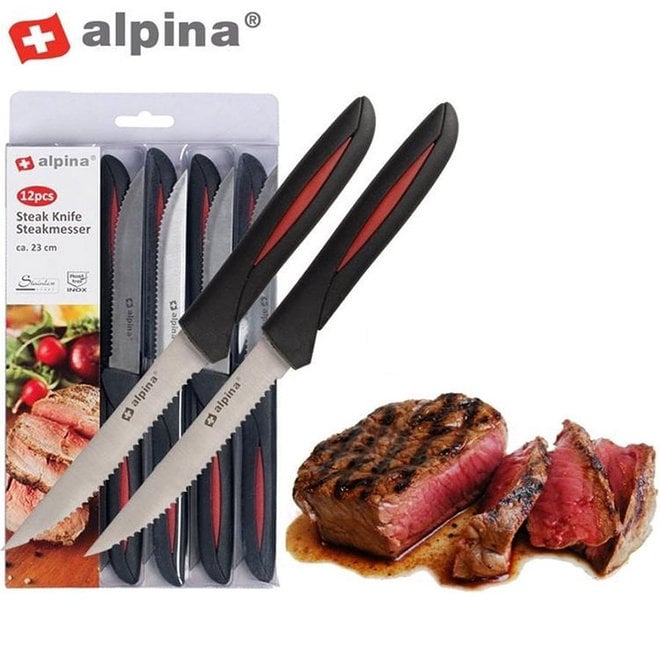 Alpina Steakmessenset - 6 stuks