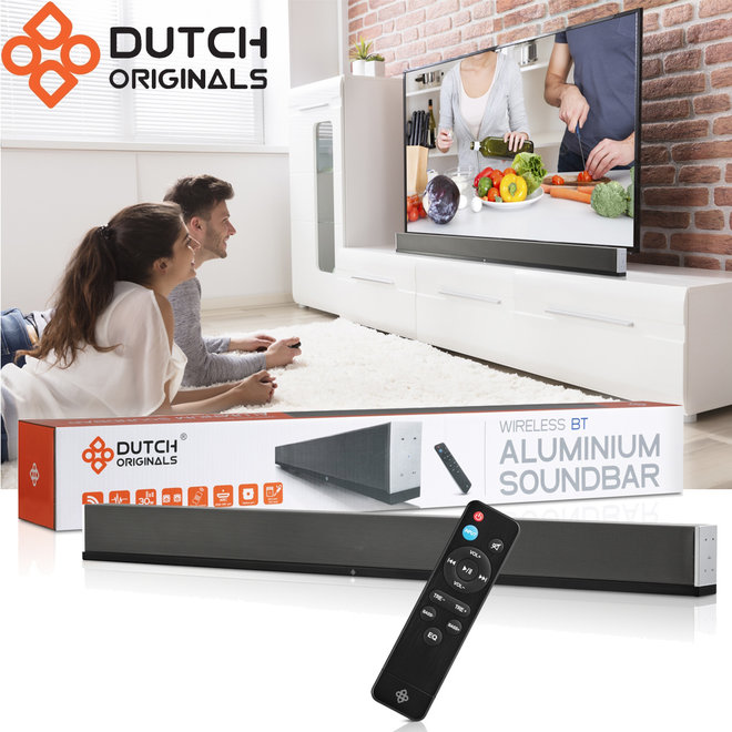 Aluminium Soundbar Wireless BT van Dutch Originals