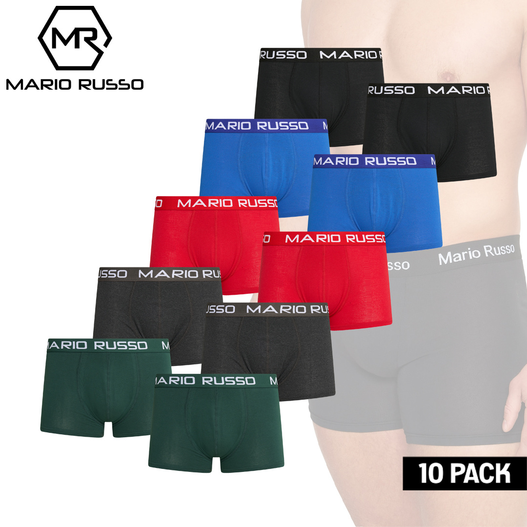 10-Pack Mario Russo Boxers - Dealpatrol
