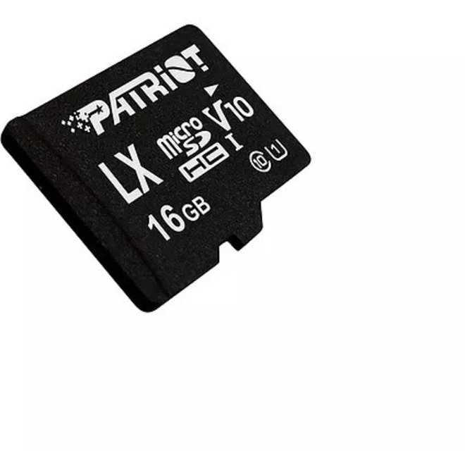Patriot LX Series MICRO SDHC | 16GB | FHD |  V10 | 80MB/s