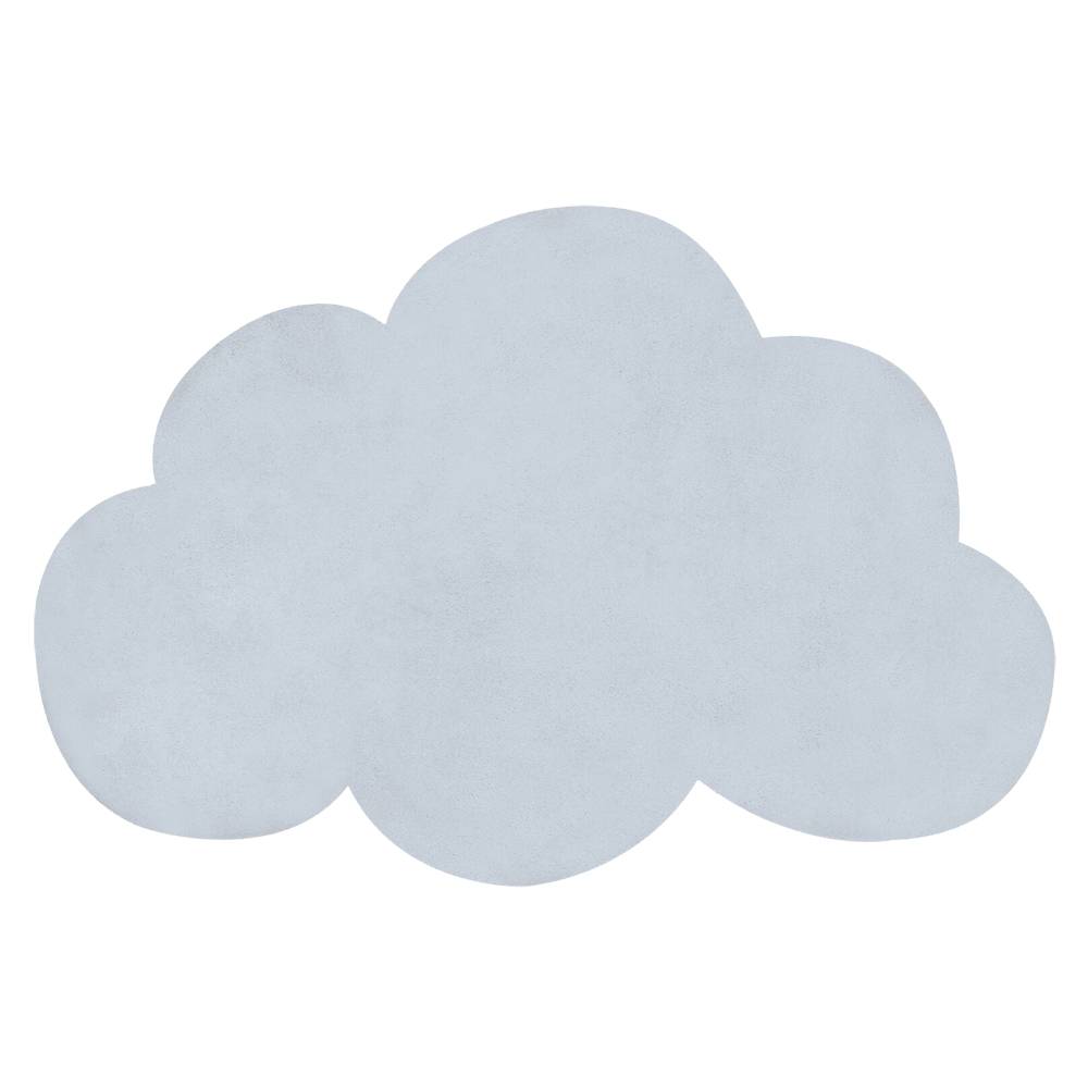 verwennen Concessie middag Lilipinso kindervloerkleed wolkje baby blauw | Kidzsupplies