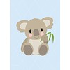 Designed4Kids kinderposter A3 koala beer