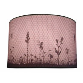 Juul Design Juul Design kinderlamp silhouette elfjes oud roze