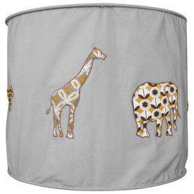 Taftan Taftan kinderlamp safari  grijs