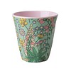 Rice melamine beker bloemen lupinen