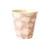 Rice melamine beker wolken Clouds roze