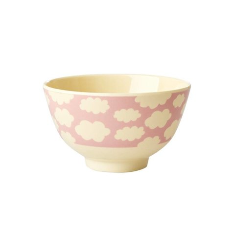 Rice melamine schaaltje wolken roze klein