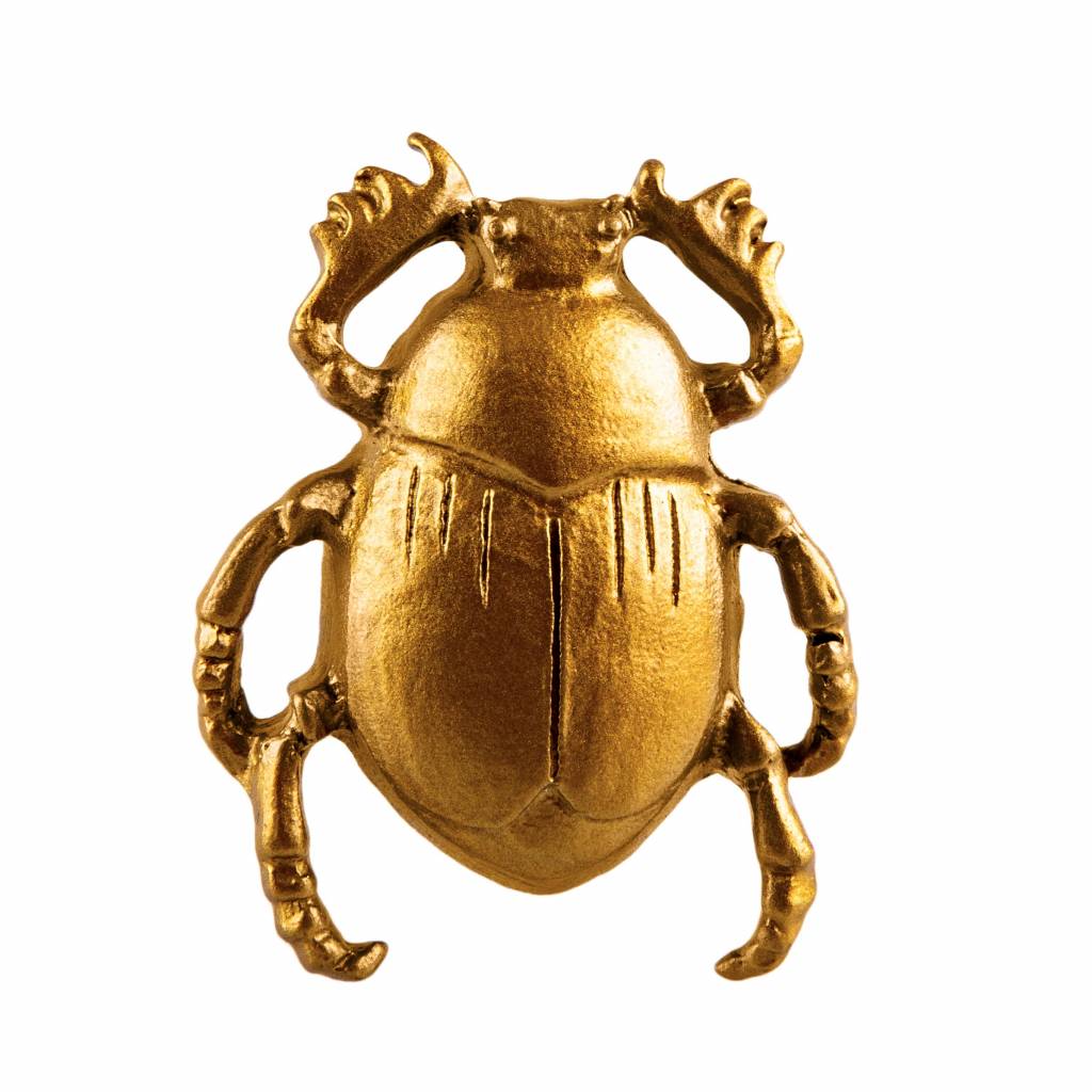 Waardig Aap Ideaal Sass & Belle deurknopje kever scarabee goud | Kidzsupplies