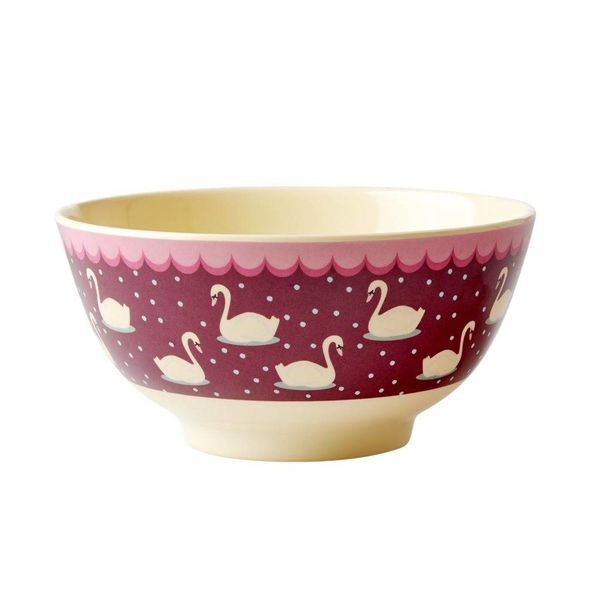 rice Denmark Rice melamine kom  bordeaux rood