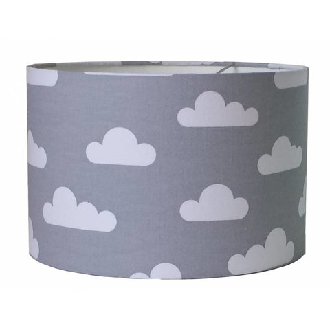 Designed4Kids kinderlamp wolken grijs