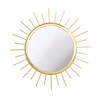 Sass & Belle spiegel goud Sunburst Mirror