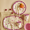 Rice melamine beker stippen  roze Water Colour Splash  print