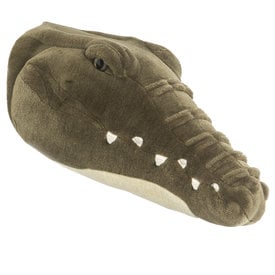 Wild & Soft Wild & Soft dierenkop krokodil