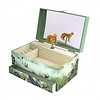 Trousselier muziekdoos met lade safari